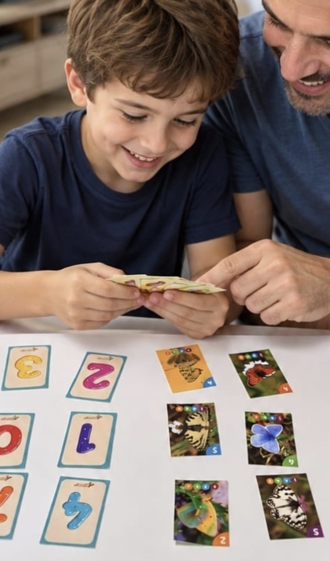 המחשת כמויות באמצעות כנפי הפרפרים
